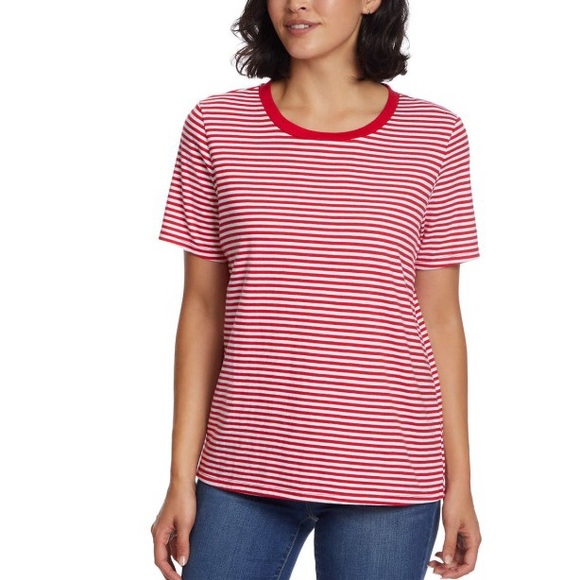 Ella Moss - 2 Pack Flattering Fit Ultra Soft Perfect Tee - Picture 2 of 5